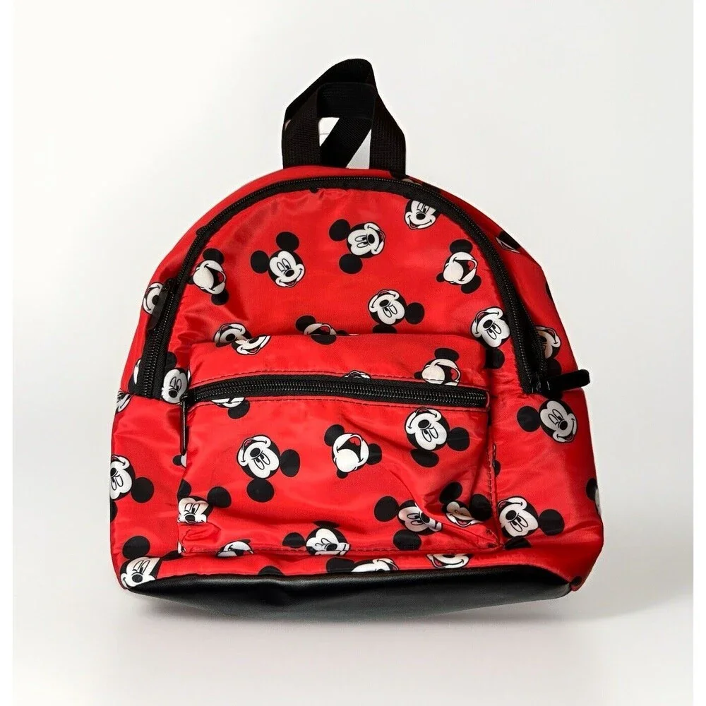 BioWorld Disney Mickey Mouse Print Mini Backpack NEW‎